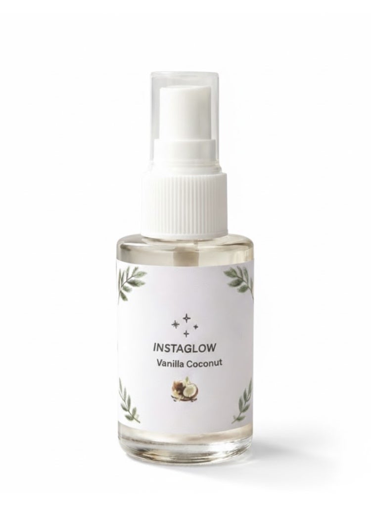 INSTAGLOW Vanilla coconut body mist - Image 1
