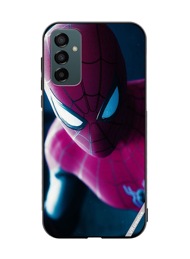 VR CREATIVE Protective Case Cover For Samsung Galaxy F13/M13 Spiderman Design Multicolour - Image 1