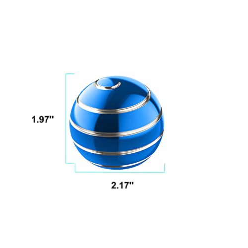 Apqdw Kinetic Desk Toys 217 Fidget Toys for Adults Fidget Toys for Kids with Autism Party Favors for Kids Ages 57 812 55MM Blue A - Image 5