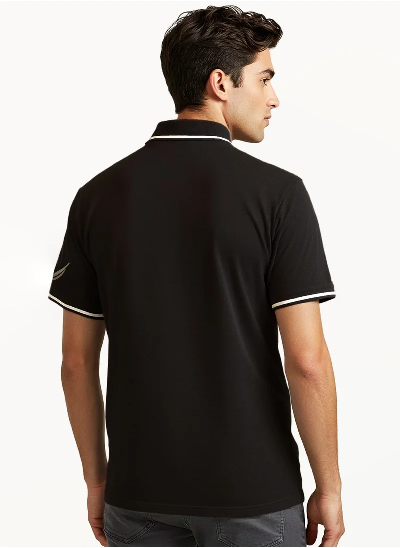 نوتيكا Basic Regular Fit Premium Cotton Logo Polo Shirt