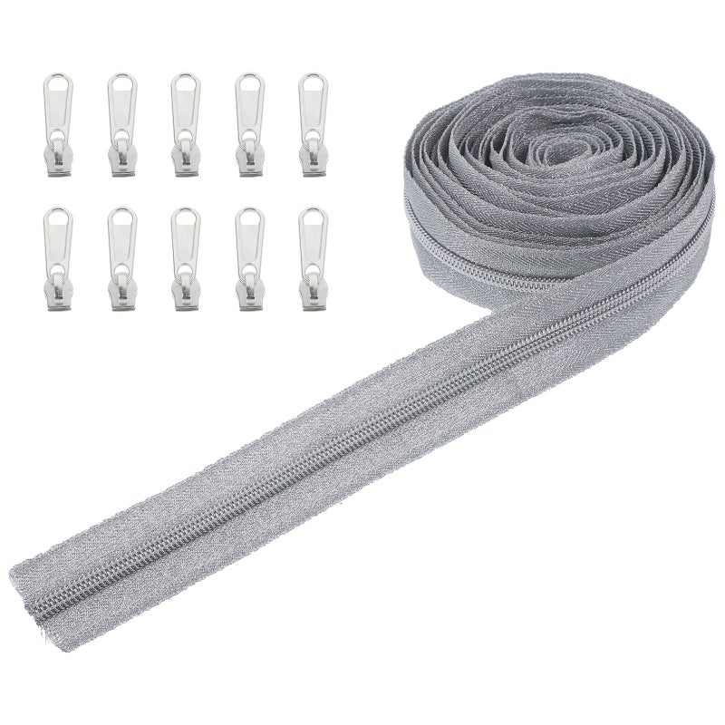 1 Set of Nylon Separating Zipper Replaceable Coat Zipper Household Zipper Home Supply - Image 4