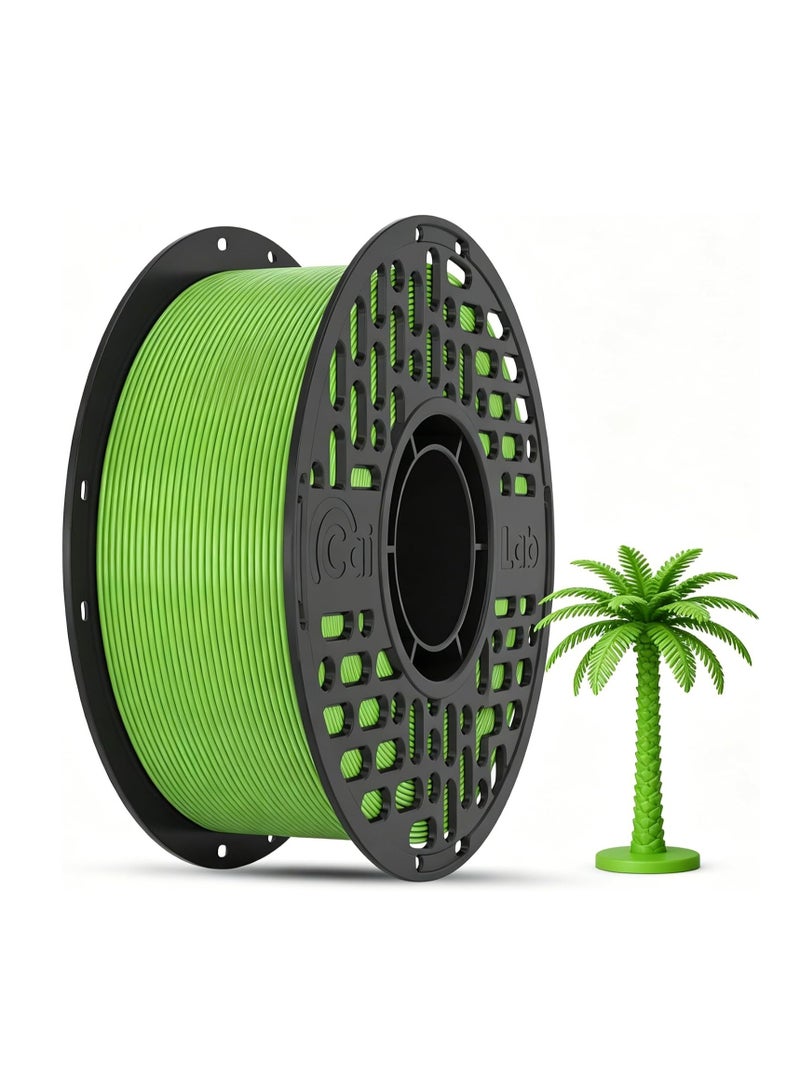 Petg Filament 1 75Mm Cailab New Heat Water Resistant Filament High Toughness 0 02Mm Accuracy Low Warping Tangle Free Compatible With Bambu Lab Creality And Elegoo 3D Printer 1Kg Grass Green