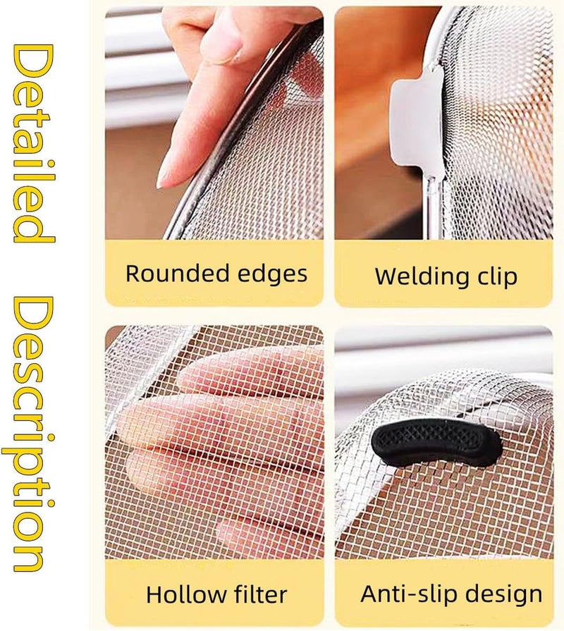 RECTITUDE Stainless Steel Utensil Stand Drainer for Kitchen Steel Sink Corner Strainer Kitchen Multifunctional Sink Corner Shelf Holder Food Strainer Triangle Drainer Basket Fruit Vegetable - Image 5