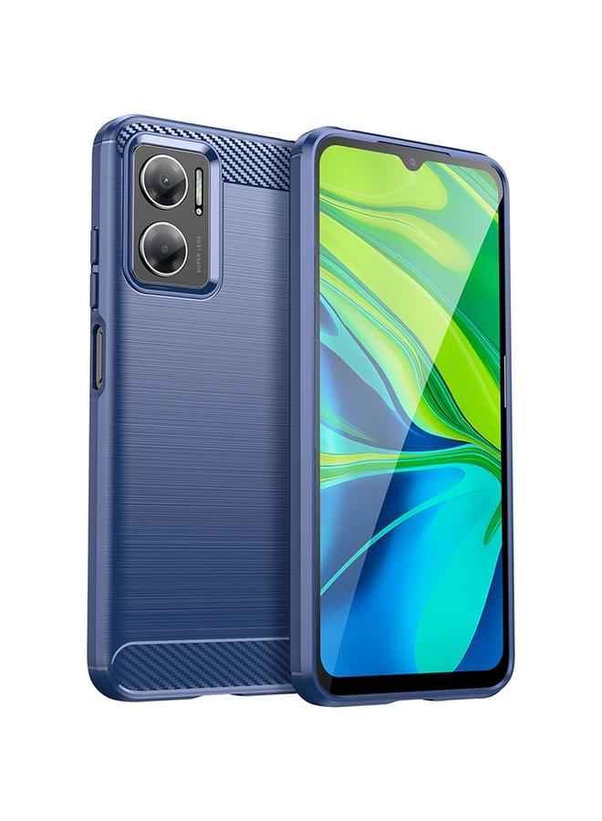 Case For Xiaomi Redmi Note 11E Brushed Texture Carbon Fiber TPU Case - Image 1