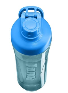 TANK Tank 800ml BPA-Free Tritan Plastic Water Bottle, Blue  - Image 4