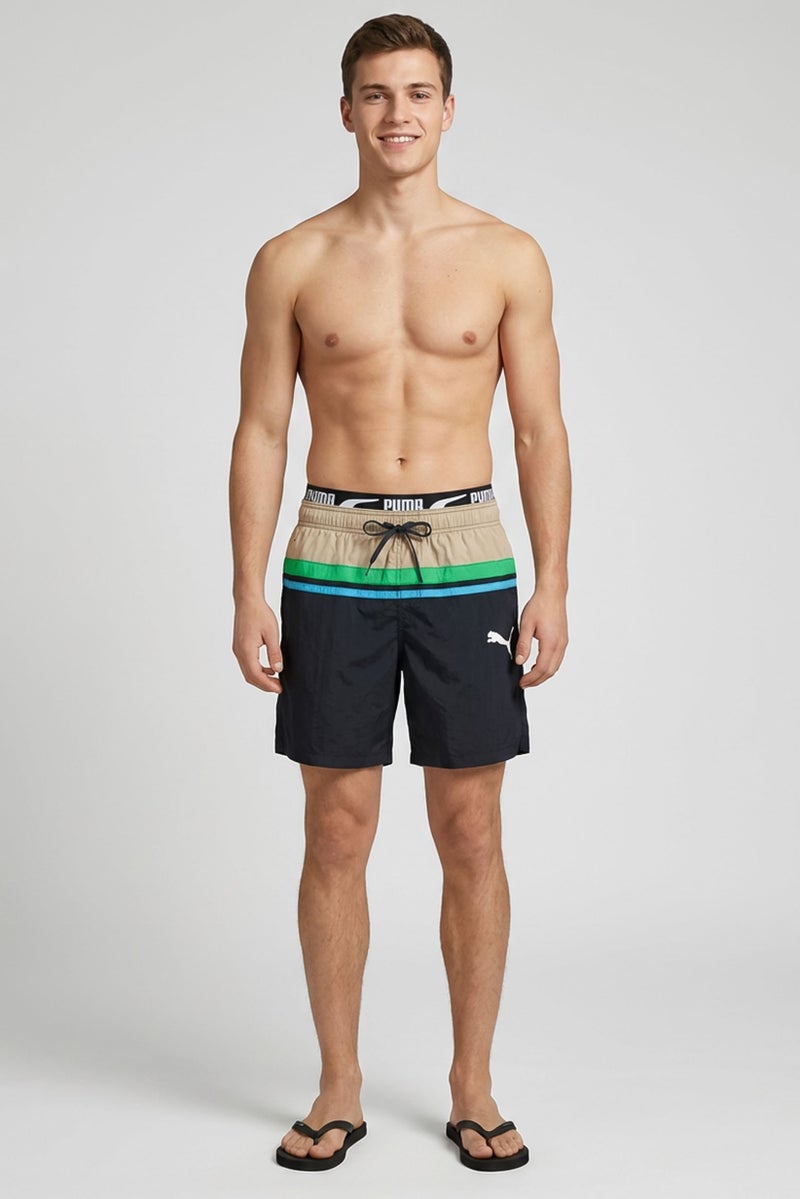 PUMA Men Sportswear Fit Brand Logo Board Shorts, Multicolor - Image 4