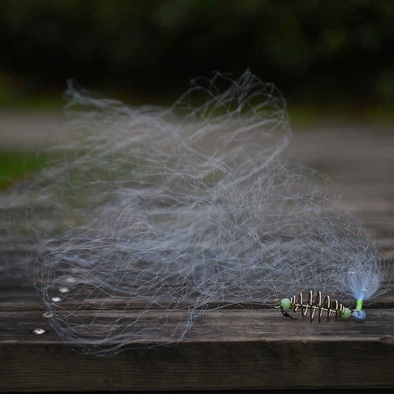 2pcs Copper Spring Shoal Fishing Netting with Luminous Beads Mesh Net for Night Fishing Fishing Tackle - Image 3