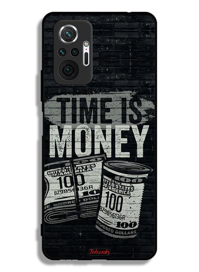 Tolwak Xiaomi Redmi Note 10 Pro 4G Protective Case Cover Time Is Money - Image 2