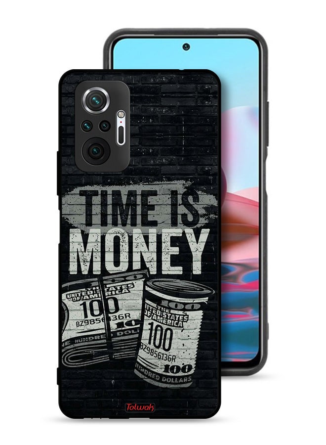 Tolwak Xiaomi Redmi Note 10 Pro 4G Protective Case Cover Time Is Money - Image 1