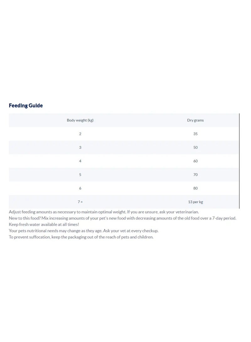 Hills طعام القطط البالغين من هيلز ساينس بلان بحساسية المعدة والجلد مع الدجاج 1.5 كجم - Image 3