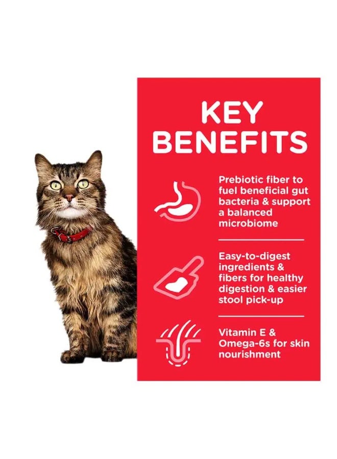 Hills طعام القطط البالغين من هيلز ساينس بلان بحساسية المعدة والجلد مع الدجاج 1.5 كجم - Image 2