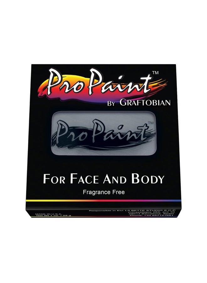 Graftobian Makeup ProPaint Face & Body Paint - Graveyard Grey 30ml - Halloween Makeup - Costume Makeup for Adults - Body Paints for Adults - Face Paint Makeup - Skin Paint - Makeup Paint - Image 3