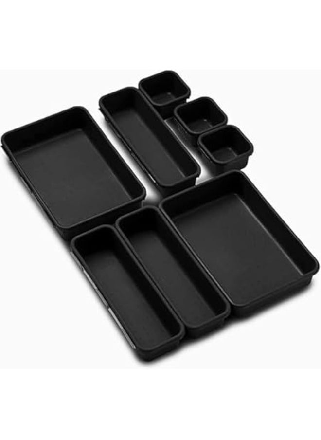 Drawer Organizer - Practical Design to Divide Drawers and Organize Small Items | Durable, Easy-to-Clean Material | Suitable for Kitchen, Vanity, or Office AR