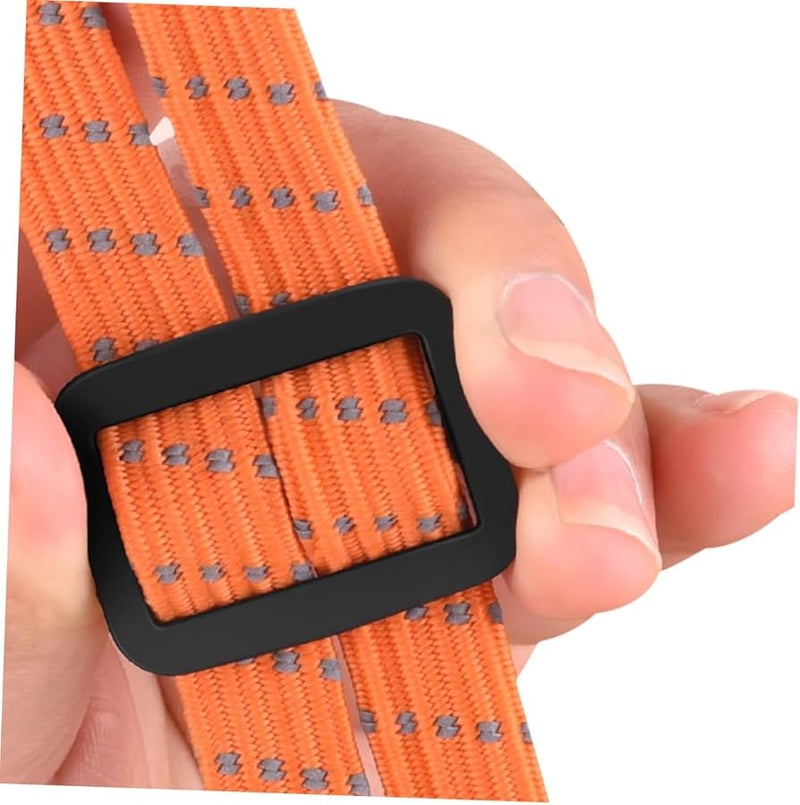 Heavy Duty Nylon Cargo Straps 4 Pack Elastic Bike Rack Luggage Tie Down Straps - Image 3