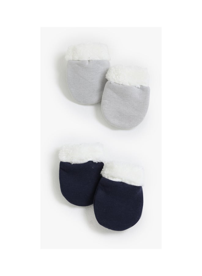 Baby Boys Mittens Pack Of 2