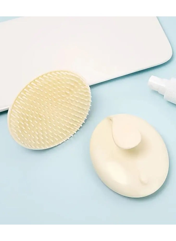 LANGMANNI 1pc Soft Bristle Scalp Massager and Shampoo Brush  - Image 1