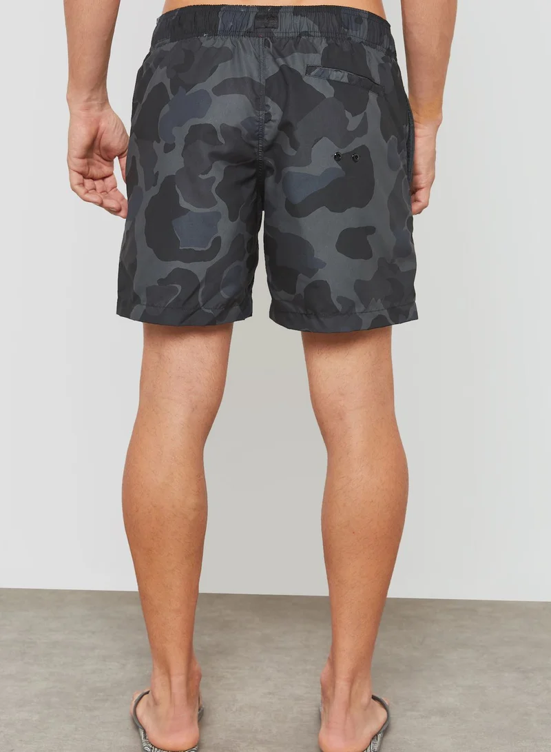 G-Star RAW Dirik Camo Print Swim Shorts