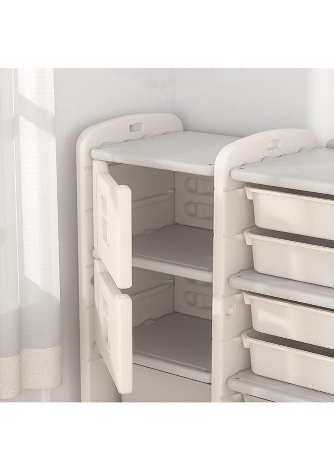 Beauenty Children Deluxe Toy Storage Organizer, Kids Storage Bins Toy Boxes, Children's Toy Storage Rack, Toddler Storage Organizer, Toy Box Organizer (Train Storage Rack)  - Image 3