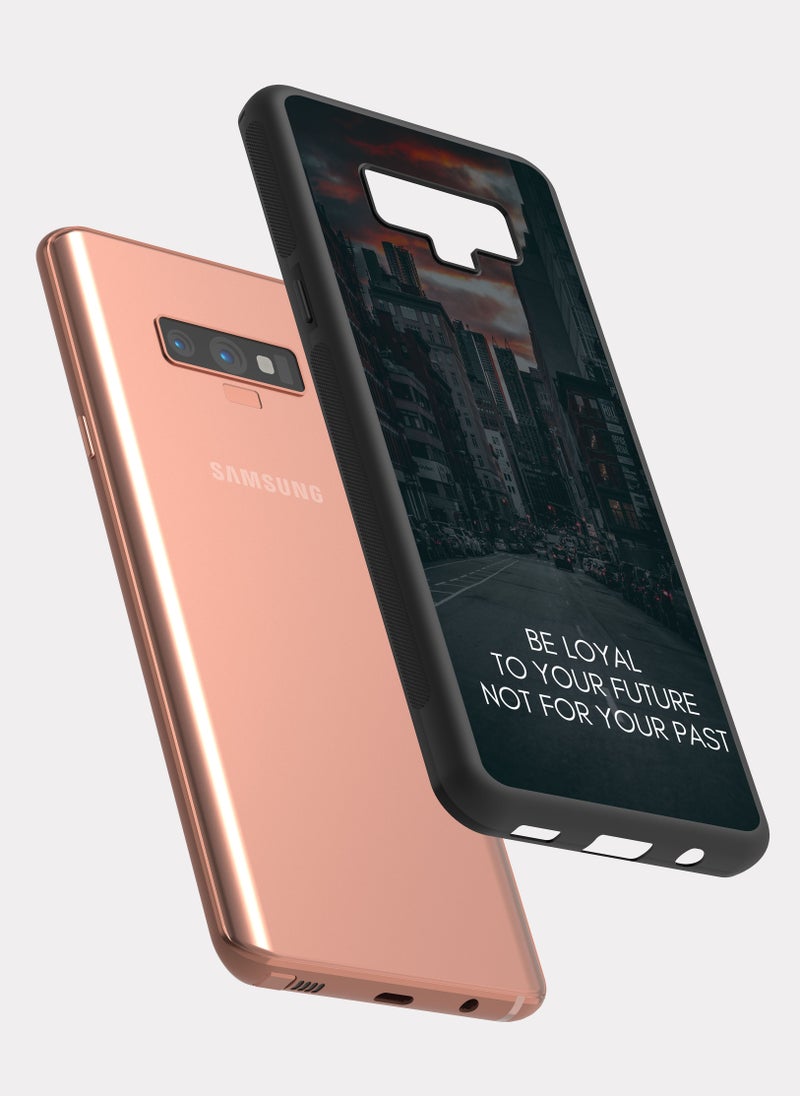 بكسلات كفر سامسونج جالكسي نوت 9 اقتباس انجليزي كن وفيا لمستقبلك - Image 2