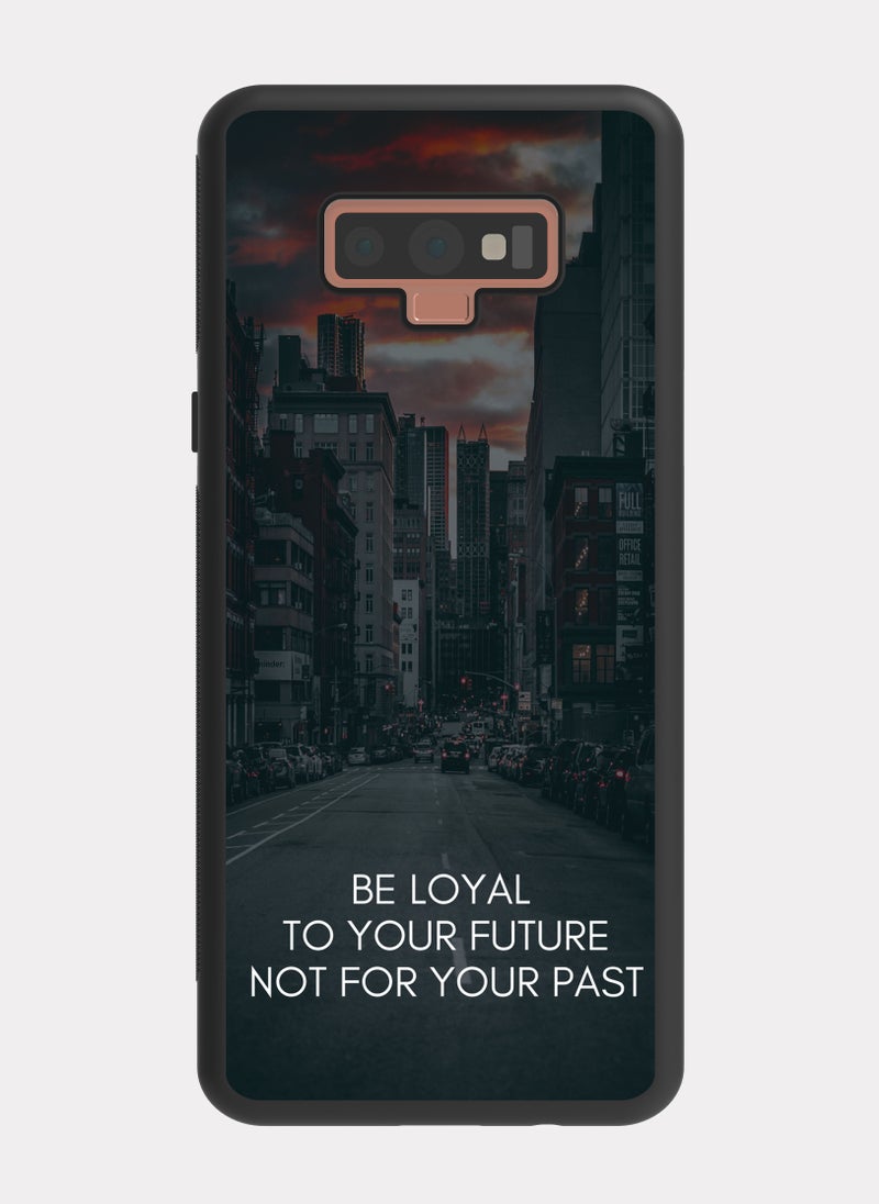 بكسلات كفر سامسونج جالكسي نوت 9 اقتباس انجليزي كن وفيا لمستقبلك - Image 1