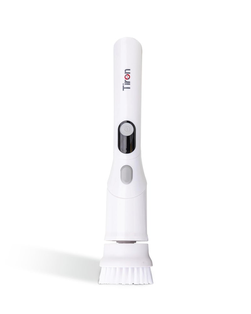 TIRON THS Electric Hand Scrubber, 2500 mAh Battery, 90 mins Runtime, 16Kg Torque for Powerful Scrubbing, Suitable for Cleaning Edges, Corners, Countertops, Platforms, Door & Window Sills - Image 1