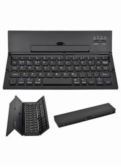 Foldable Bluetooth Keyboard, Wireless Folding Portable Keyboard for iPhone, IPad Air, iPad Mini, iPad Pro, Windows, IOS, Android, Tablets, Mac, PC and Smartphone