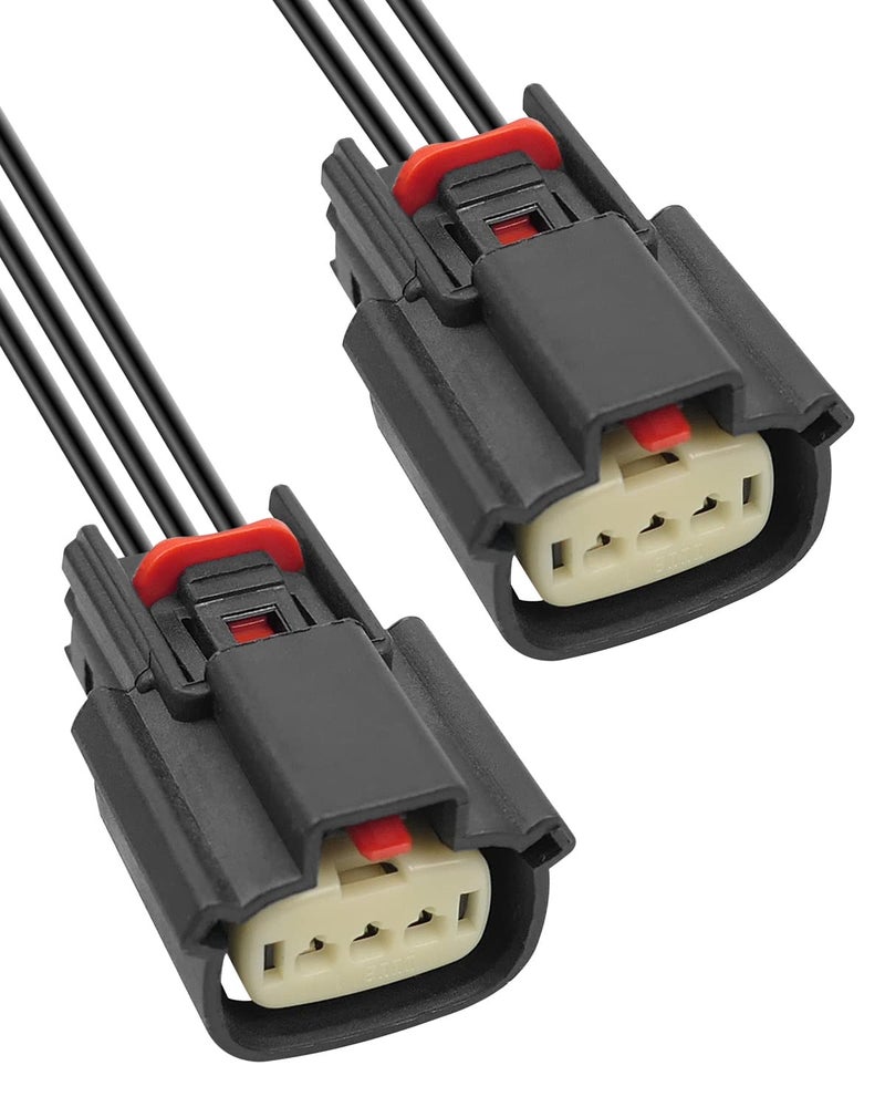 Ignition Coil Connector Harness Fit for Ford V6 V8 Flex 20132019 Replace 9U2Z14S411EA S2280 WPT931 2Pcs