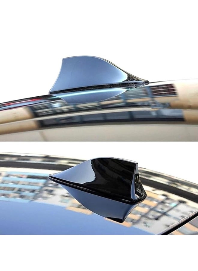 “Universal Shark Fin Car Antenna – Waterproof AM/FM Signal Booster, Sleek Aerodynamic Roof Antenna Replacement for All Cars – Easy Adhesive Installation” - Image 4