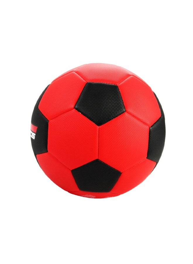 Ferrari Soccer Ball Size 5 Training Indoor and Outdoor Ball  Black/Red