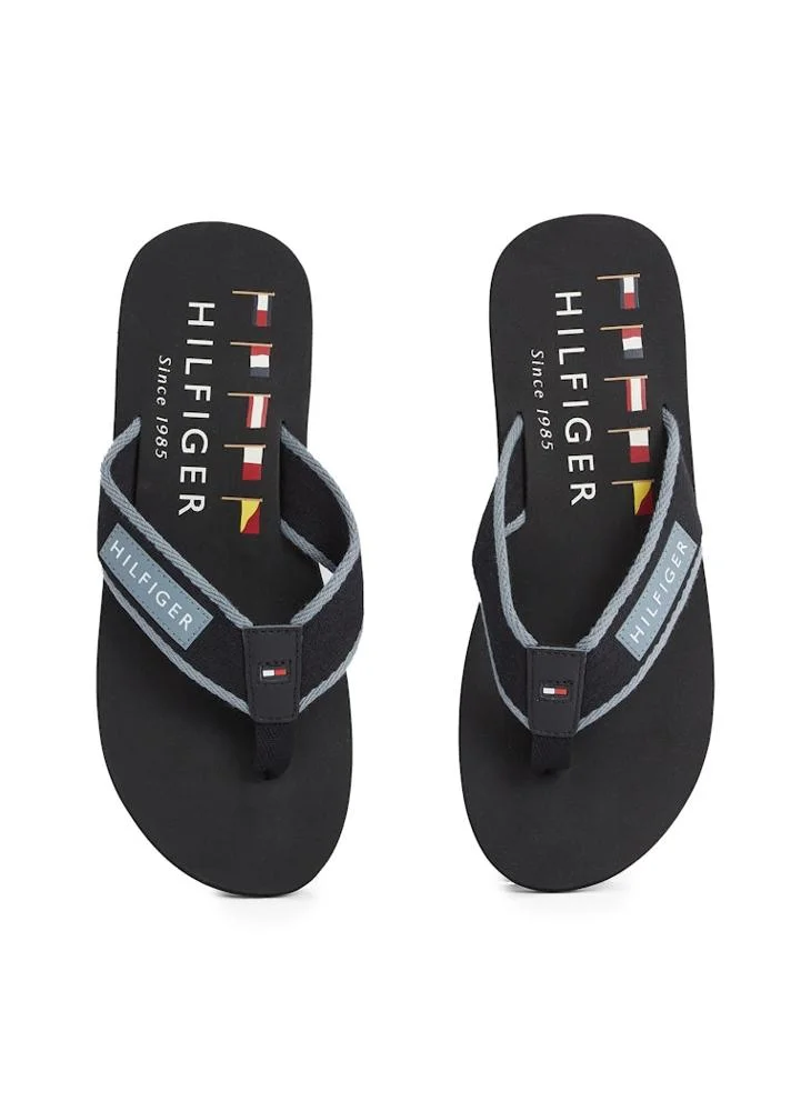 TOMMY HILFIGER PATCH BEACH SANDALS