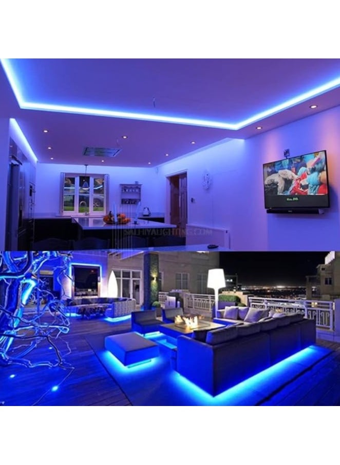 Generic LED strip 80 blue light, 1 number, hose length 80 meters + 3 plugs  - Image 2