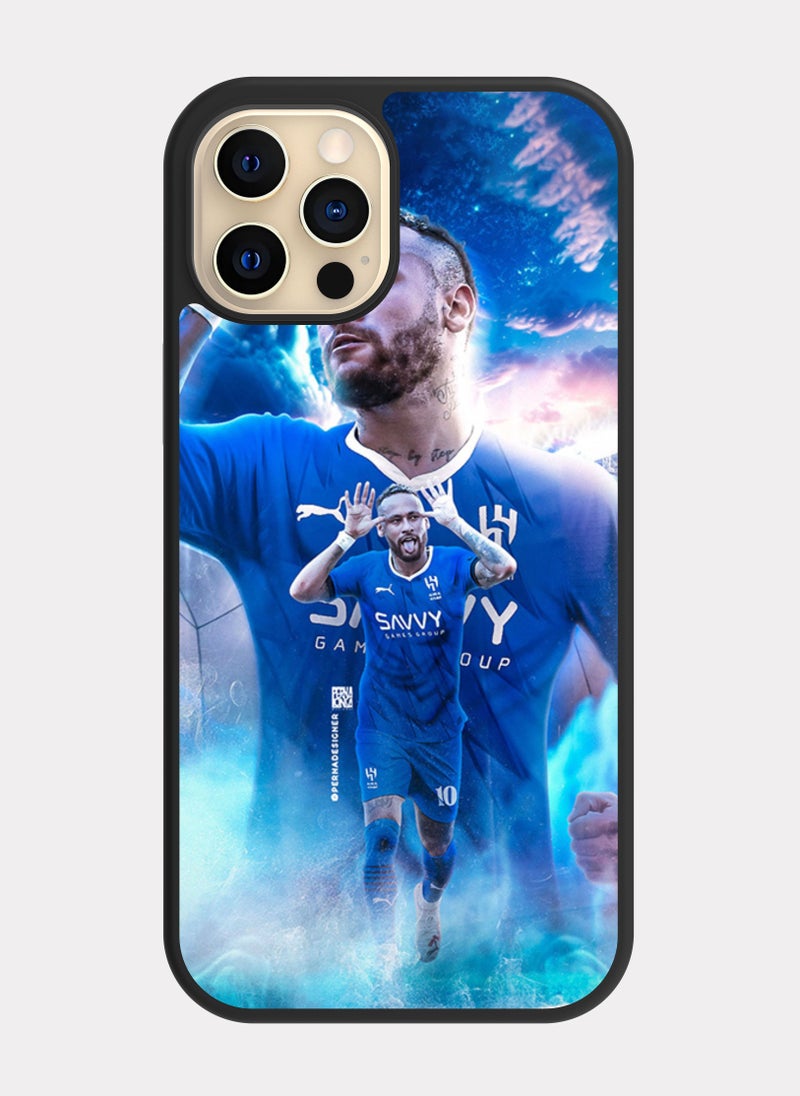 PXLAAT iPhone 12 Pro case cover Neymar Alhilal - Image 1
