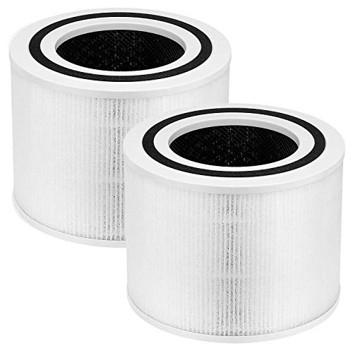 isinlive Core P350 Pet Care Replacement Filter for LEVOIT Core P350 Core 300 Air Purifier, 3-in-1 HEPA Filter Replacement, Part # Core P350-RF, 2 Pack - Image 1