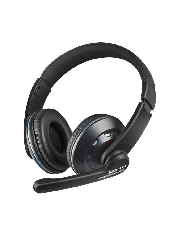 Gaming Headset for PC, PS4, and Mobile Phones - Black
