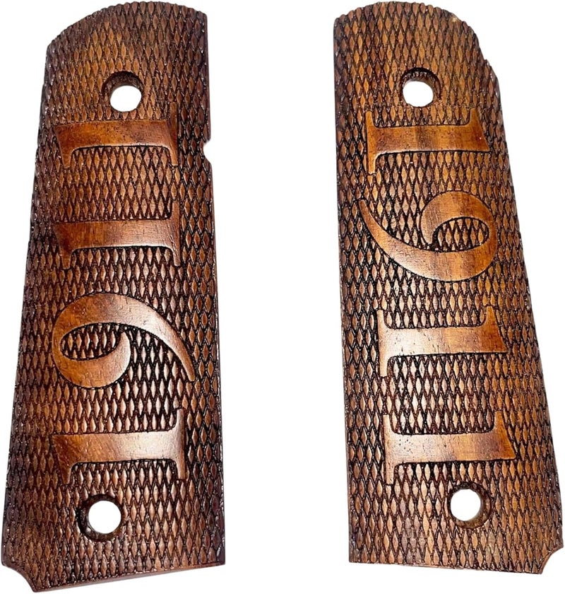 warreplica WWII US M1911 / 1911 .45 Wooden Grips - Reproduction - Image 1