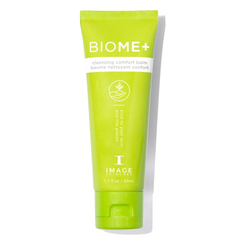 IMAGE Skincare BIOME+ Cleansing Comfort Balm, Microbiome Friendly Gentle Cleanser, Reduces Moisture Loss, 1.7 fl oz - Image 1