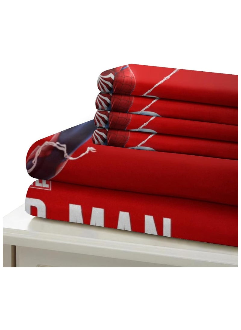 Generic Spider-Man series bedding three-piece set (size 150cmx200cm)  - Image 5