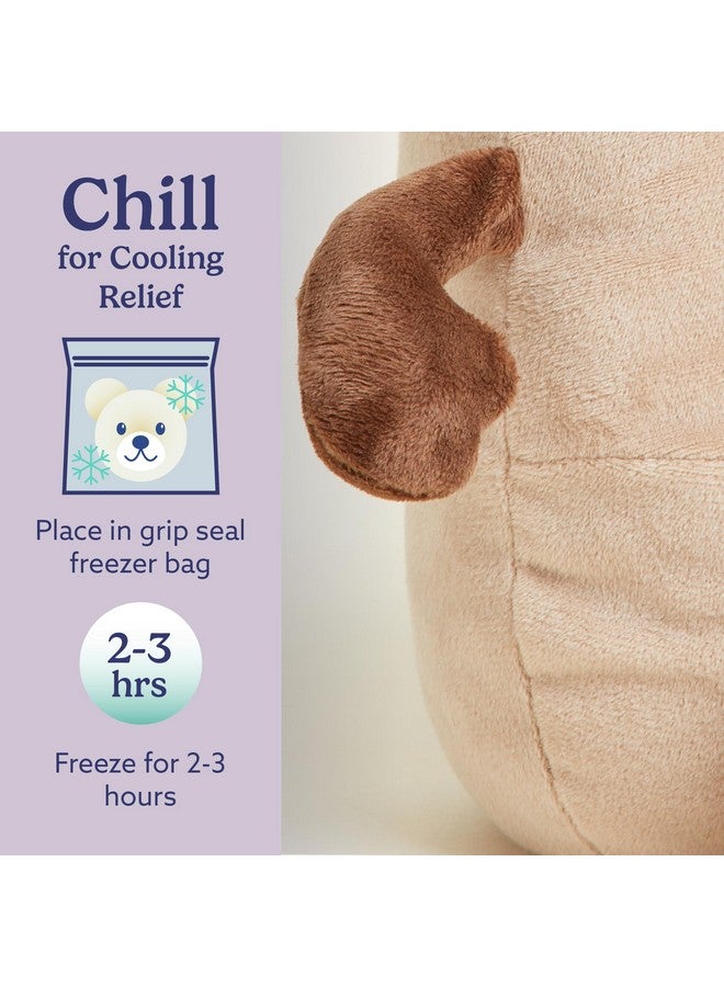 warmies Microwavable & Weighted Stuffed Animals, Potato - Heated Stuffed Animal Plushie for Warmth & Comfort - Cute Soft Plush Toys for Adults & Children (Boys, Girls, Babies & Toddlers) - Image 5