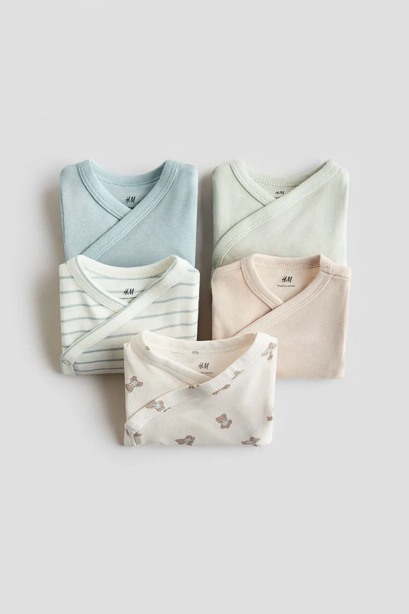 اتش اند ام بودي سوت بتصميم ملفوف - عبوة من 5 قطع