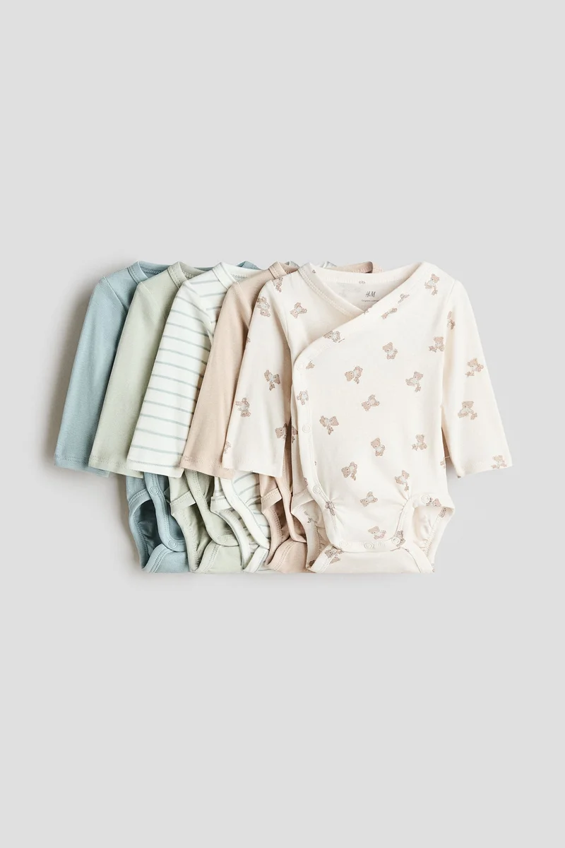 اتش اند ام بودي سوت بتصميم ملفوف - عبوة من 5 قطع