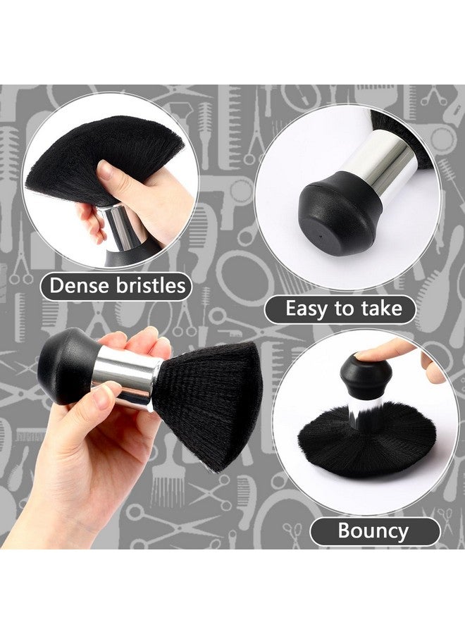 FEBSNOW Hair Cutting Cape Kit,Professional Barber Cape with Neck Duster Brush for Adults Waterproof Hairdressing Salon Cape with Adjustable Closure Snap Salon Barber Supplies - Image 4