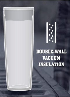 YETI YETI Rambler 20 oz Tumbler, Stainless Steel, Vacuum Insulated with MagSlider Lid, Nordic Purple  - Image 3