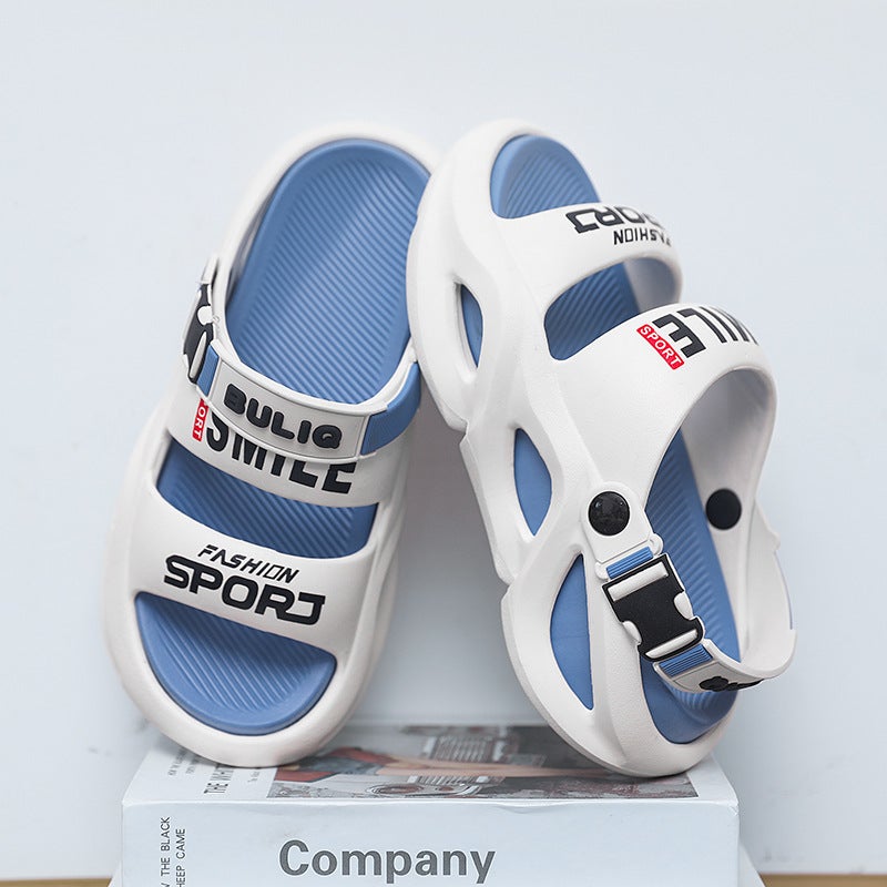 Summer Parent-Child Outdoor Sports Flip-Flops, Couple Eva Slippers, Men'S And Women'S Non-Slip Slippers, Children'S Casual Slippers - Image 2