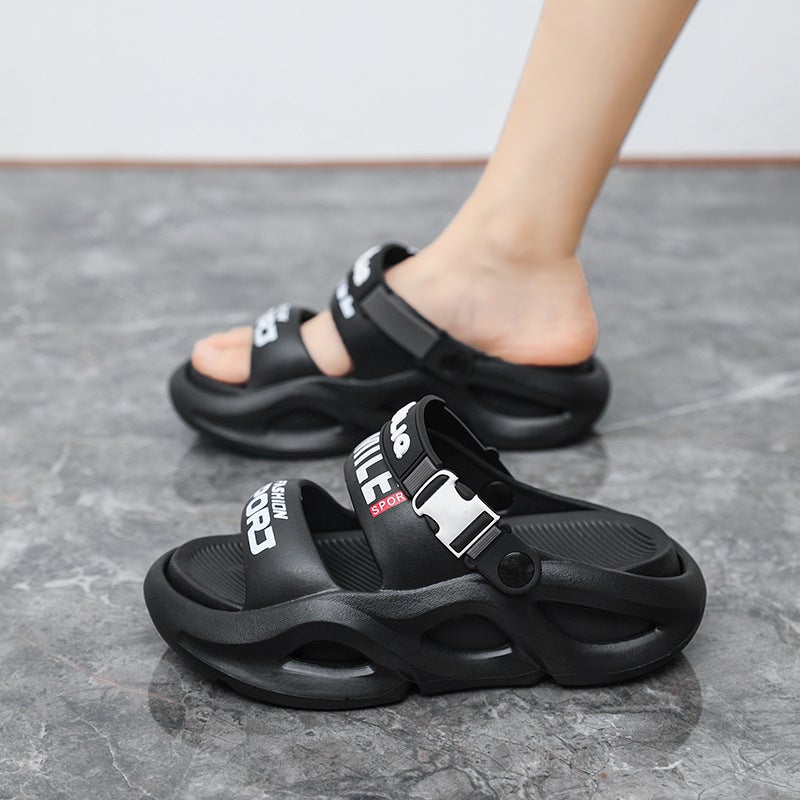 Summer Parent-Child Outdoor Sports Flip-Flops, Couple Eva Slippers, Men'S And Women'S Non-Slip Slippers, Children'S Casual Slippers - Image 1