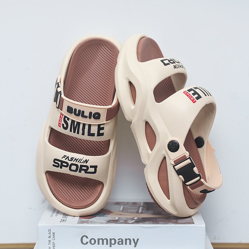 Summer Parent-Child Outdoor Sports Flip-Flops, Couple Eva Slippers, Men'S And Women'S Non-Slip Slippers, Children'S Casual Slippers - Image 4