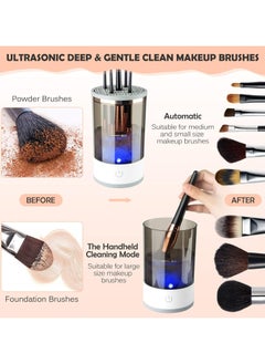 Generic Electric Makeup Brush Cleaner, Makeup Cleaner for All Size  - Image 3