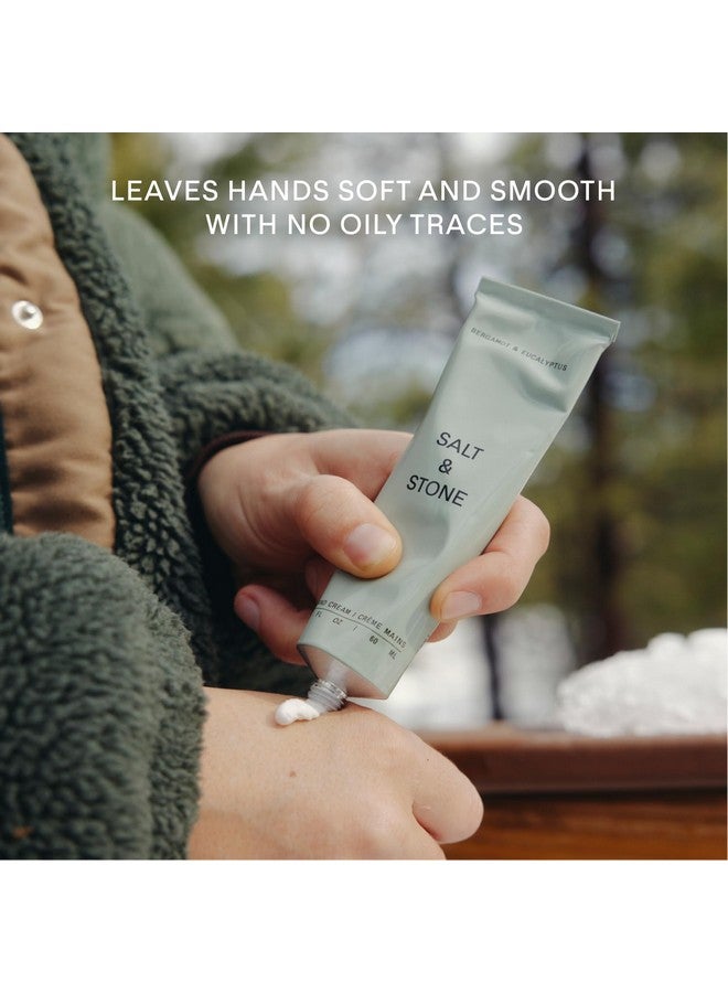 Salt & Stone Hand Cream Bergamot & Hinoki Hand Cream For Women & Men Hydrates Nourishes & Softens Skin Restores Dry Cracked Hands Fastabsorbing Crueltyfree & Vegan (2 Fl Oz) - Image 3