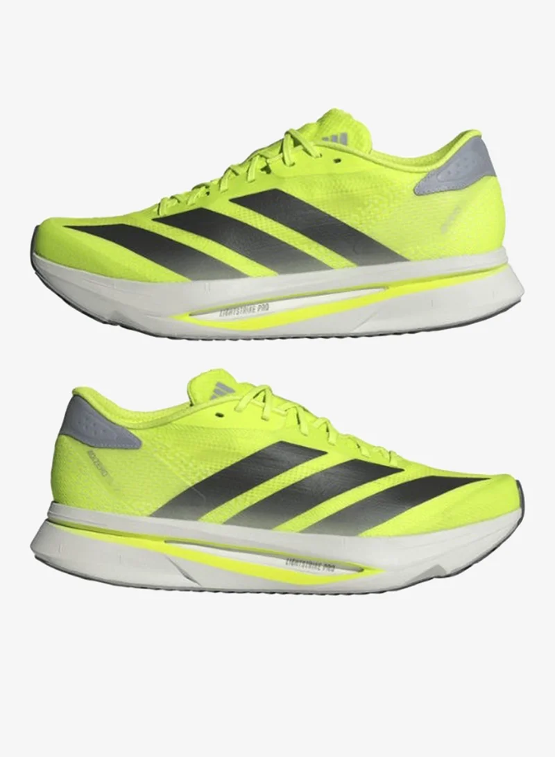 adidas أديداس أدزيرو   أحذية جري رجالية خضراء