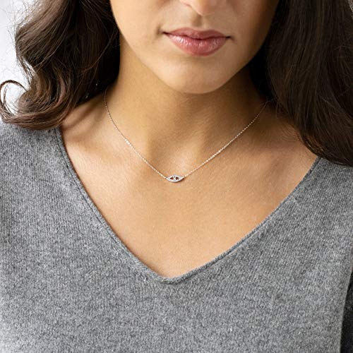 BENEIGE Gold Necklace for Women Dainty 14K Gold Plated Evil Eye Necklace Handmade Everyday Necklace for Women Minimalist Jewelry - Image 3