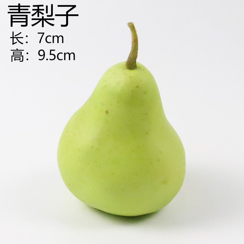Weighted Artificial Fruit And Vegetable Model Art Wax Fruit Props Plastic Fake Fruit Art Still Life Teaching Aids Pography - Image 1